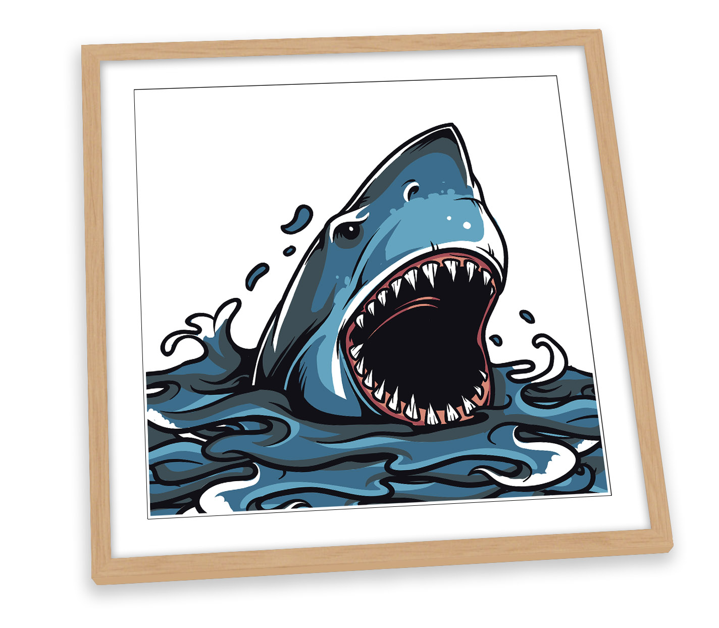 Shark Attack! - Shark - Posters and Art Prints